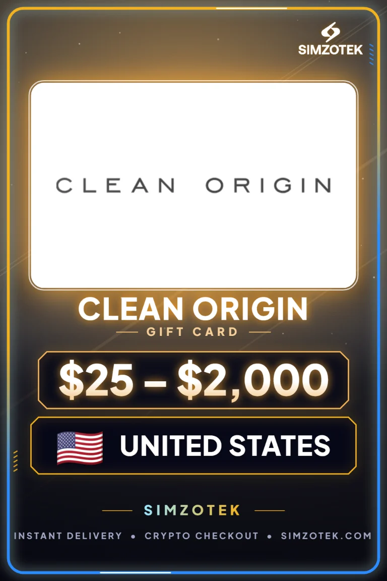 Clean Origin Geschenkkarte (Vereinigte Staaten)