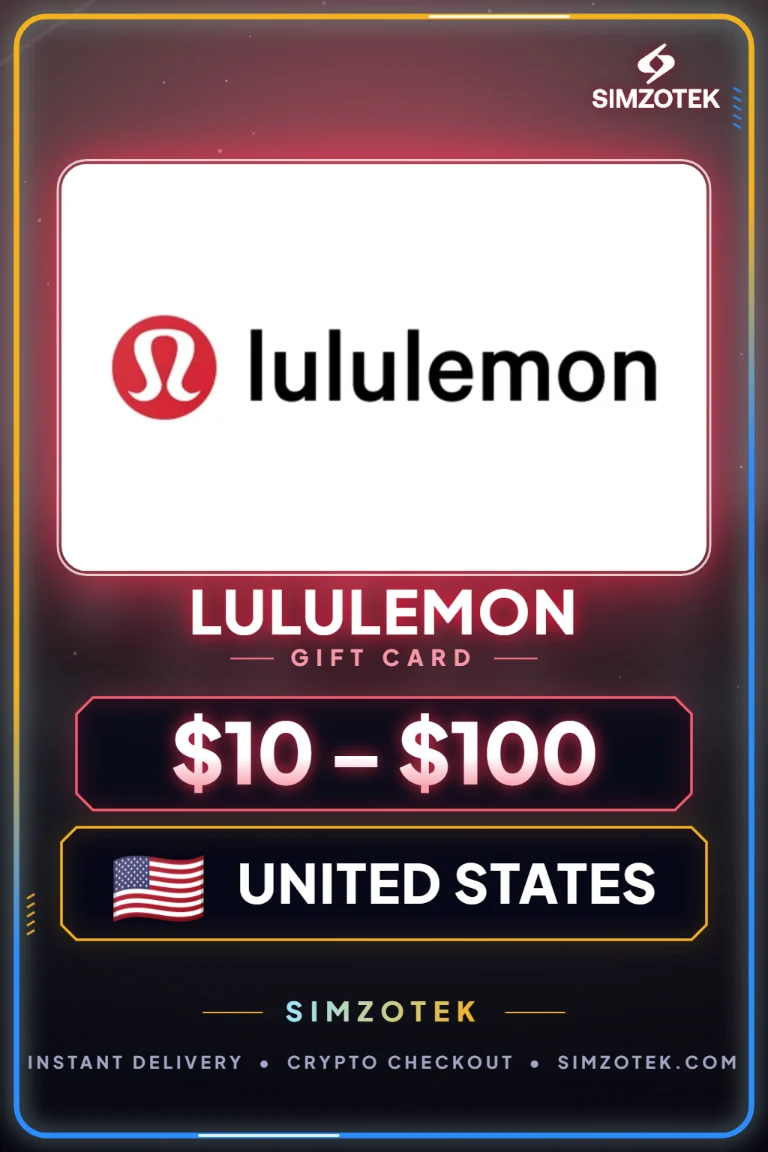 Lululemon 기프트카드 (미국)