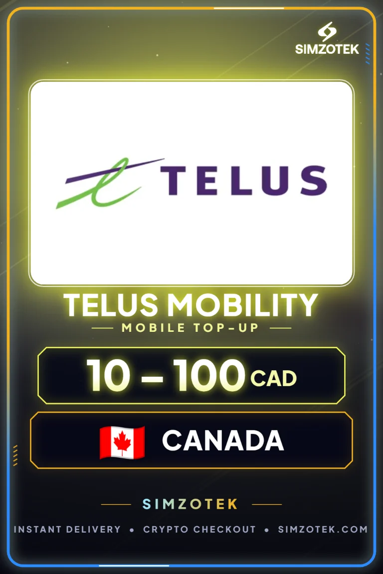 Credito prepagato Telus Mobility (Canada)