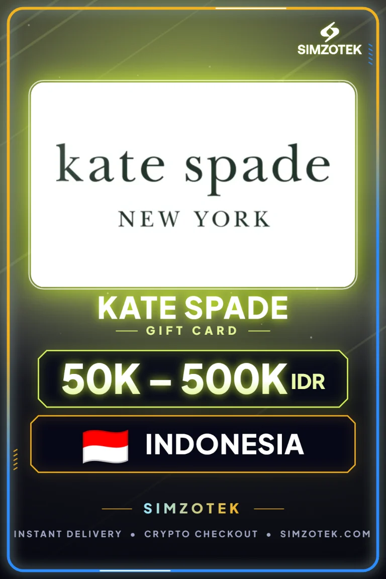 Kate Spade Gift Card (Indonesia)