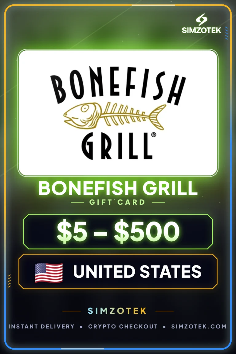 Carta regalo Bonefish Grill (Stati Uniti)