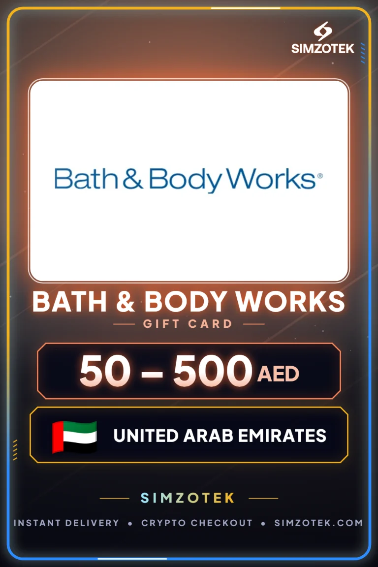 บัตรของขวัญ Bath & Body Works (สหรัฐอาหรับเอมิเรตส์)