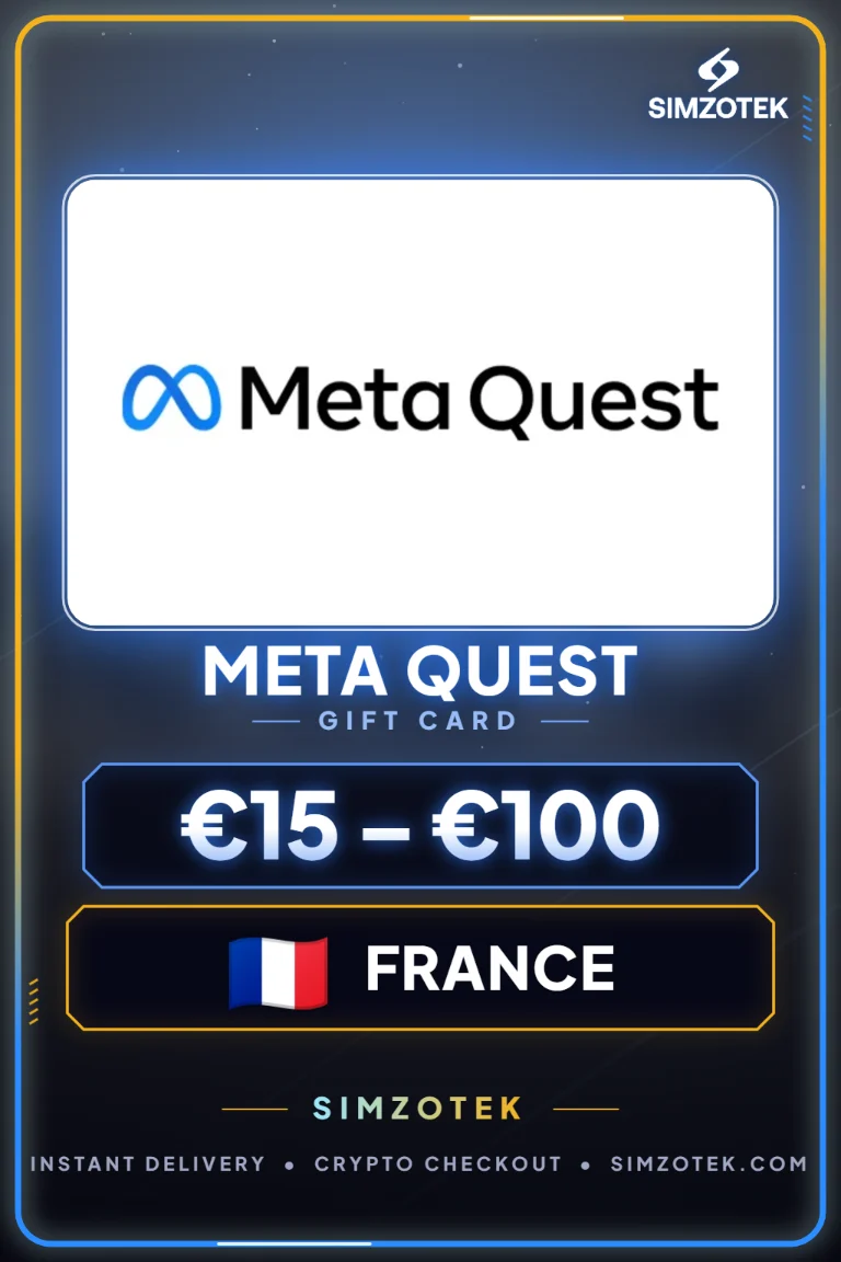 Carta regalo Meta Quest (Francia)