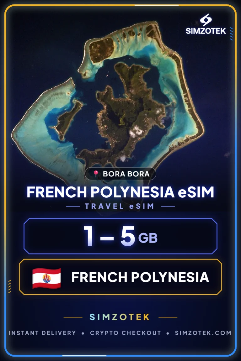 Französisch-Polynesien eSIM – Datentarife