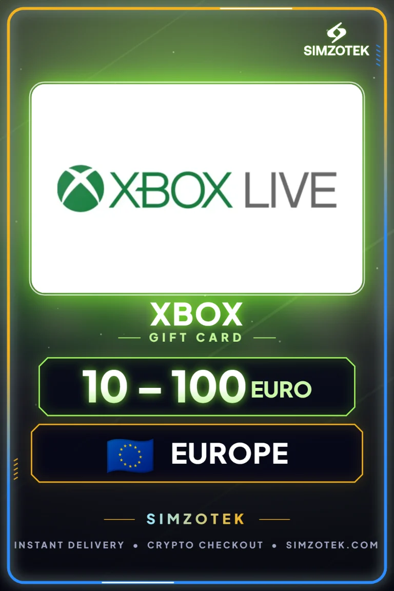 Carta regalo Xbox (Europa)