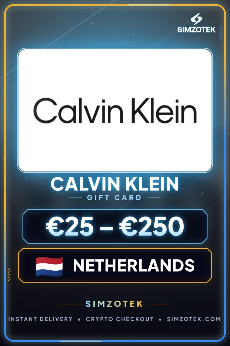 บัตรของขวัญ Calvin Klein (เนเธอร์แลนด์)