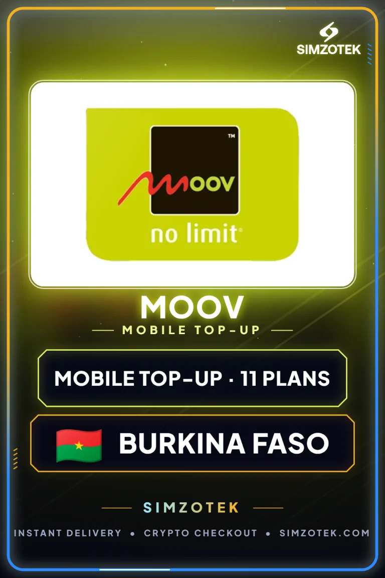 Kod doładowania Moov (Burkina Faso)