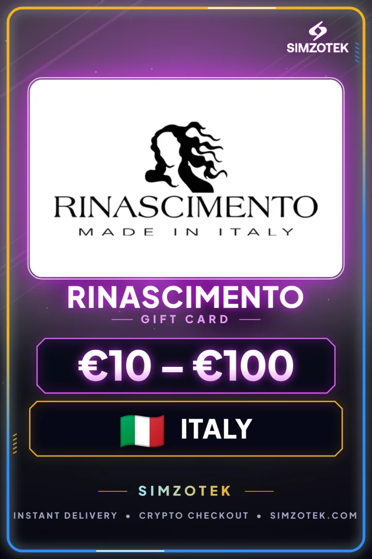 Rinascimento Geschenkkarte (Italien)
