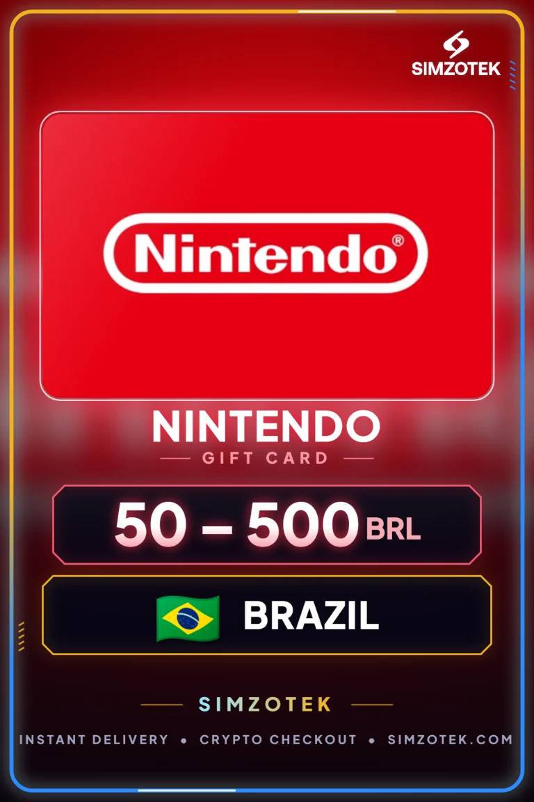 บัตรของขวัญ Nintendo eShop (บราซิล)