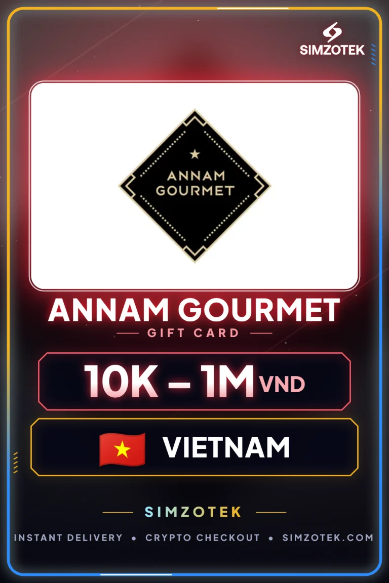 Carta regalo Annam Gourmet (Vietnam)