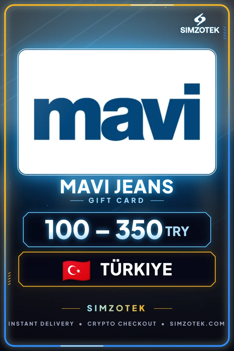 Dárková karta MAVI Jeans (Turecko)