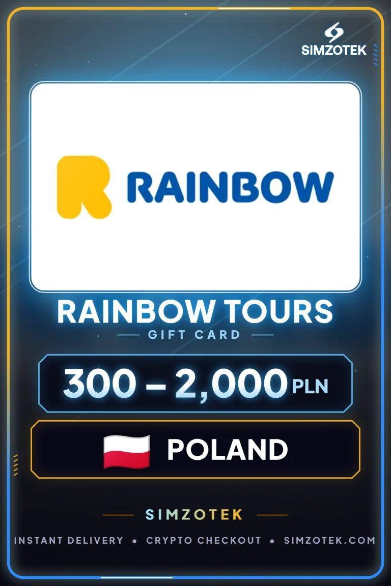 Carta regalo Rainbow Tours (Polonia)