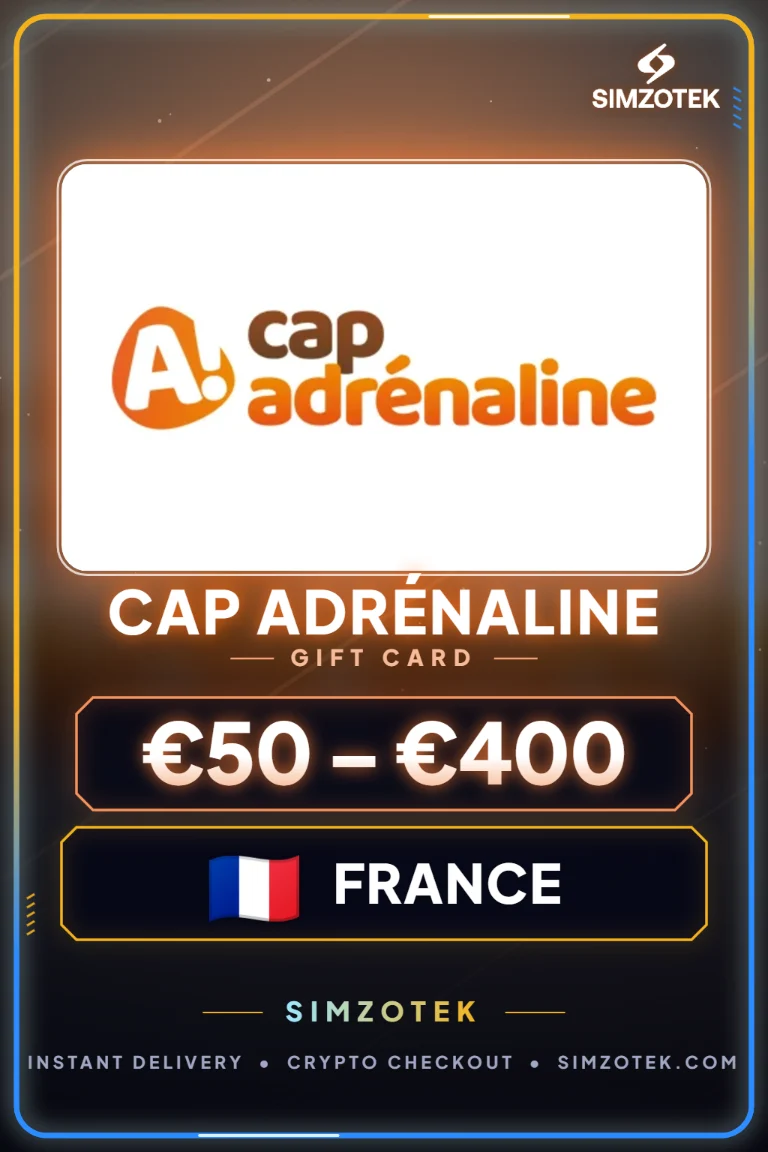 Подарок картичка Cap Adrénaline (Франција)