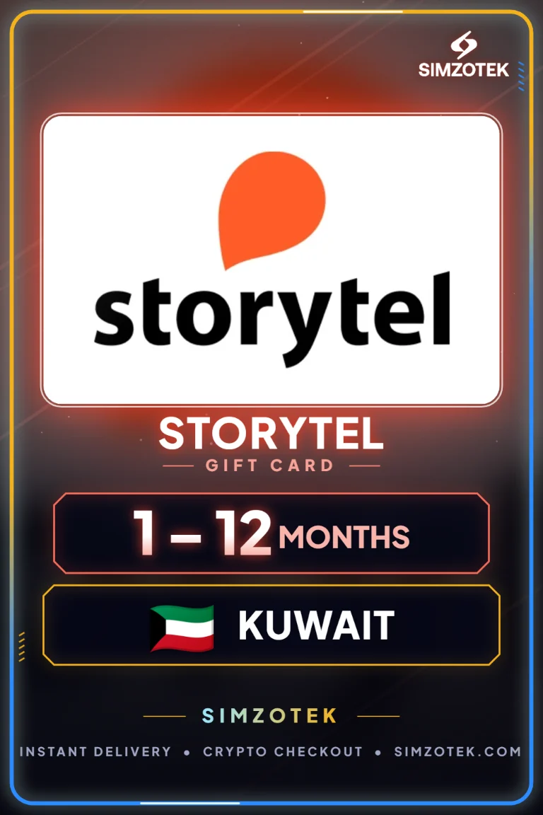 Поклон картица Storytel (Кувајт)