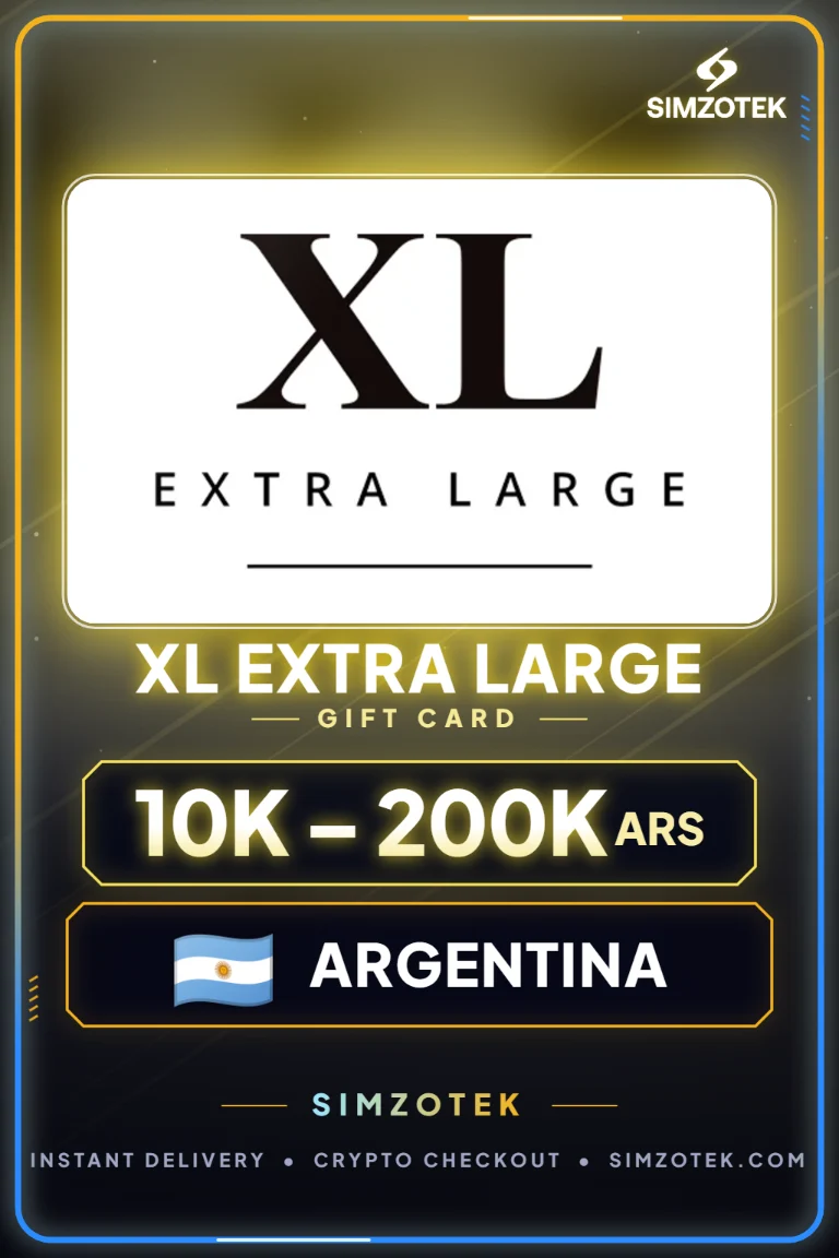 XL Extra Large Geschenkkarte (Argentinien)