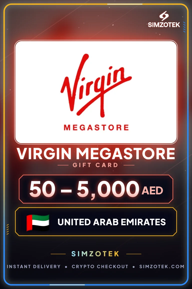 Carta regalo Virgin Megastore (Emirati Arabi Uniti)