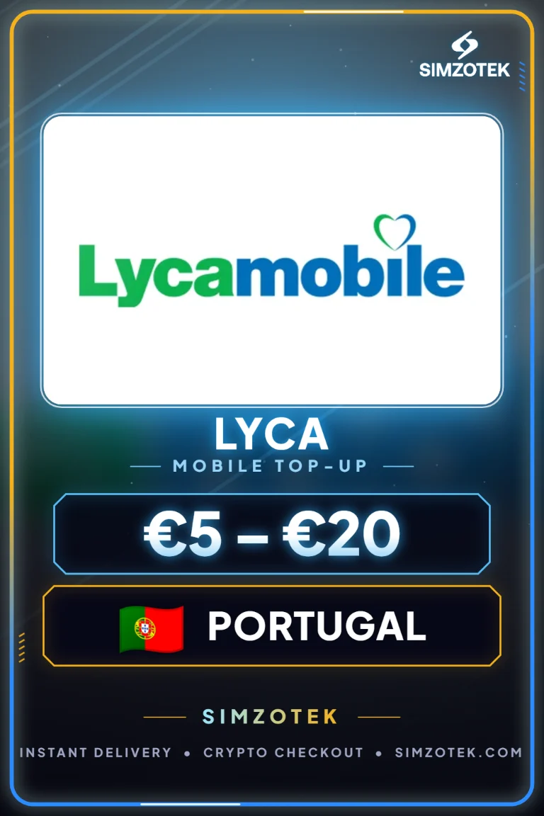Lyca Prepaid-Guthaben (Portugal)