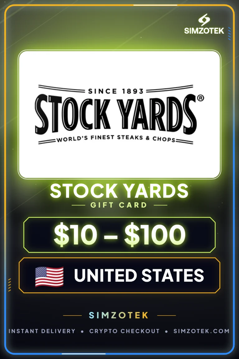 Stock Yards Geschenkkarte (Vereinigte Staaten)