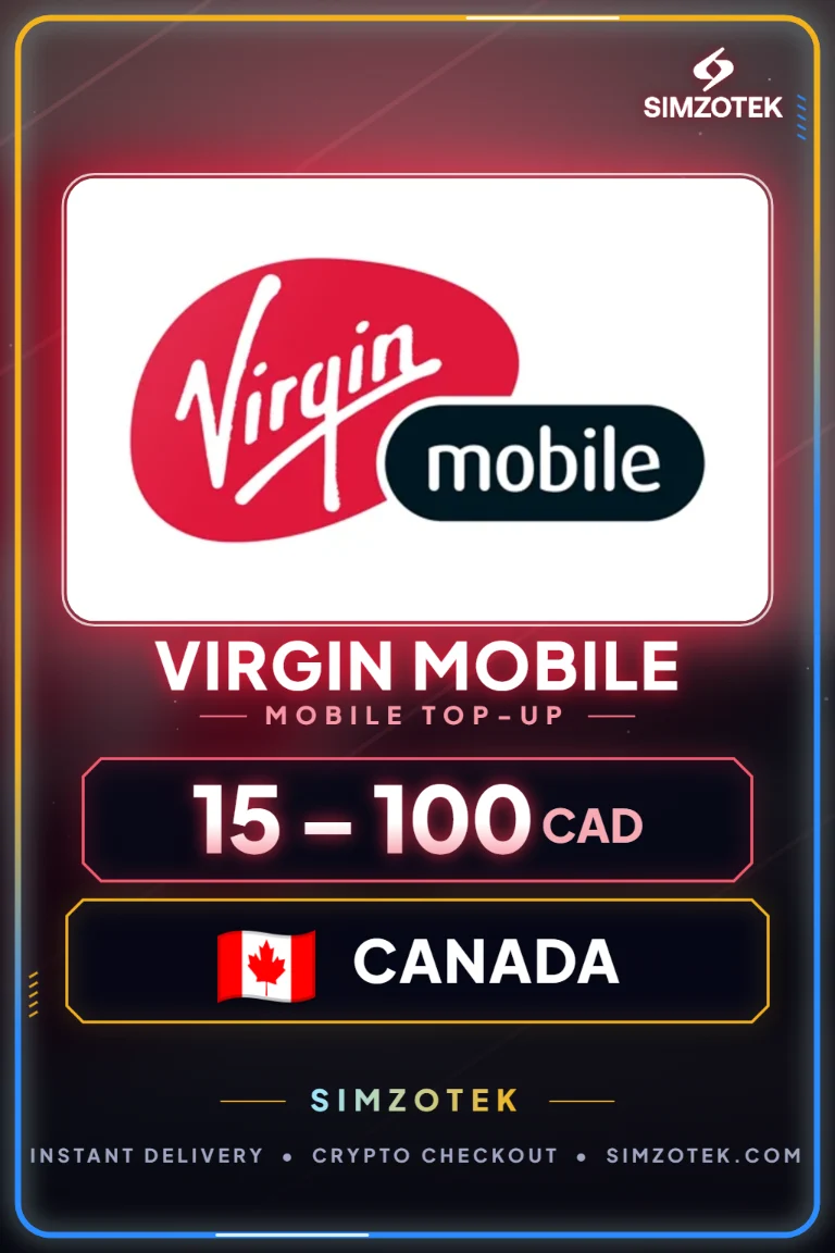 Virgin Mobile Prepaid Credit (์บ๋๋ค)