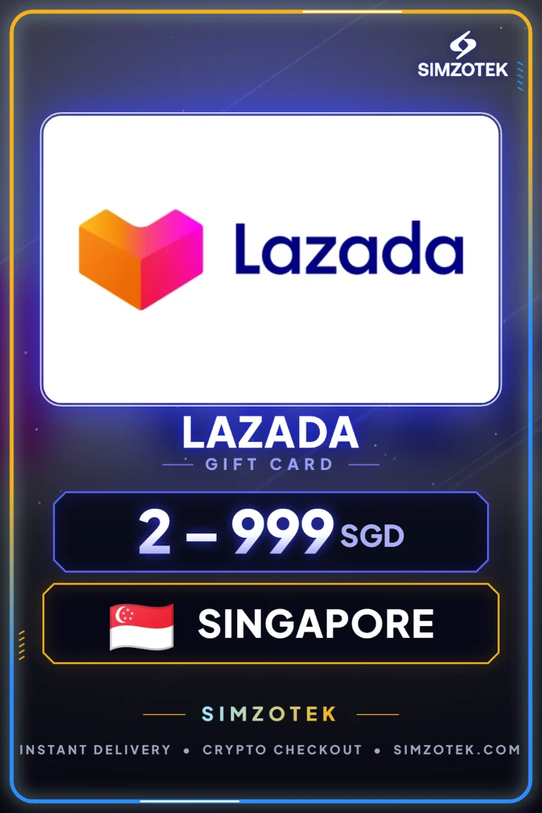 Dárková karta Lazada (Singapur)