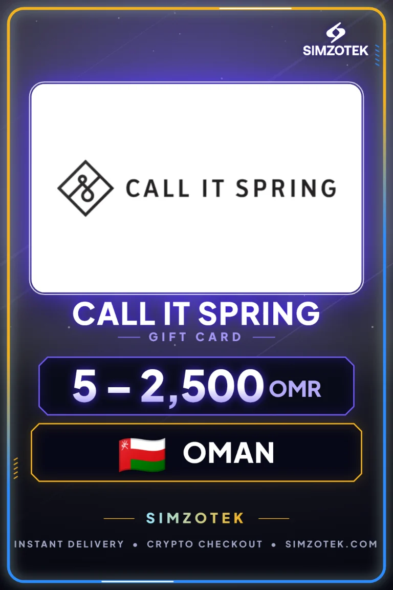 CALL IT SPRING Geschenkkarte (Oman)