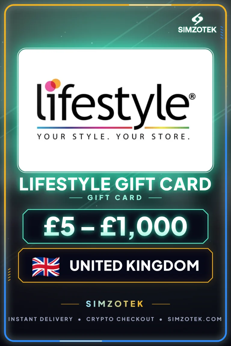 Lifestyle Gift Card (United Kingdom)