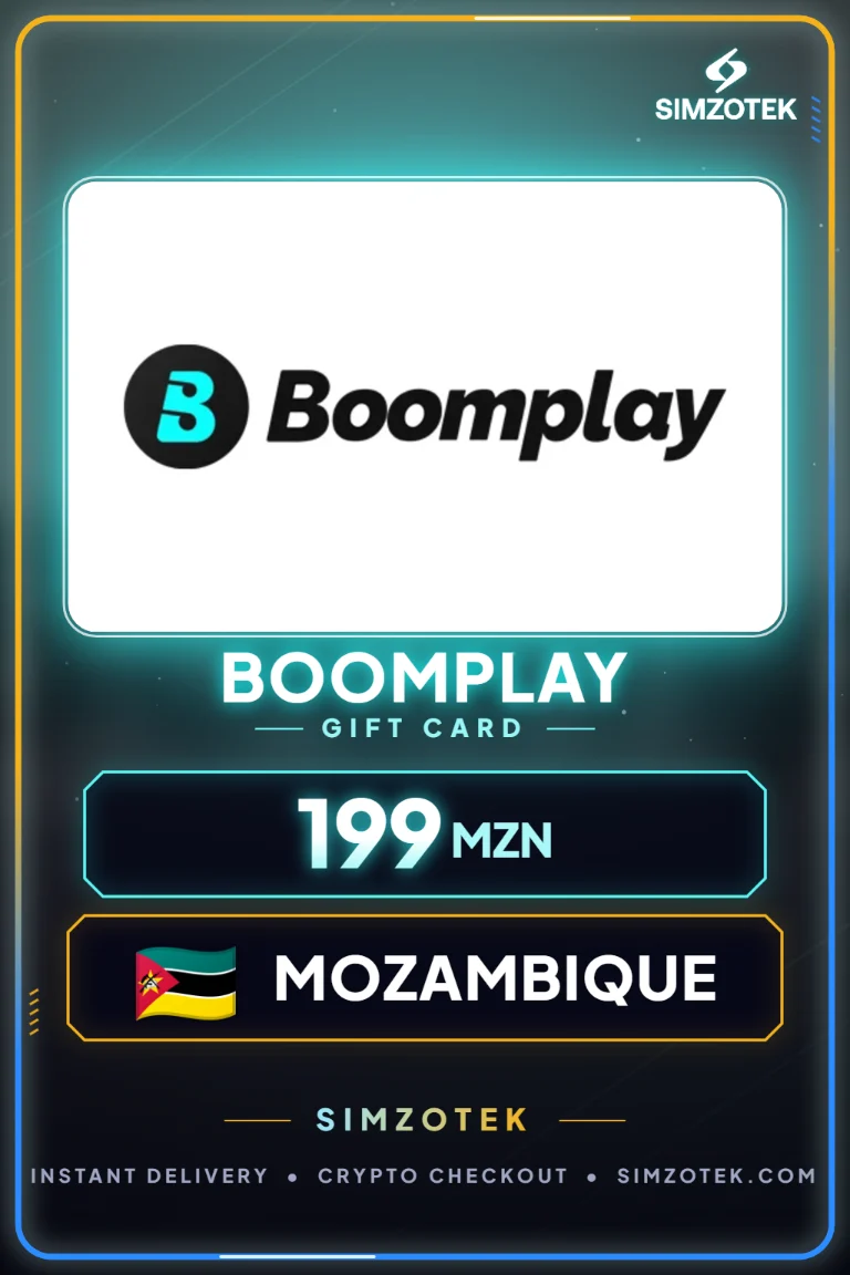 Поклон картица Boomplay (Мозамбик)