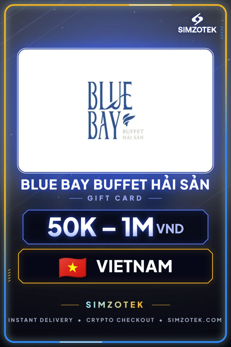 Blue Bay Buffet Hải Sản Gift Card (Vietnam)