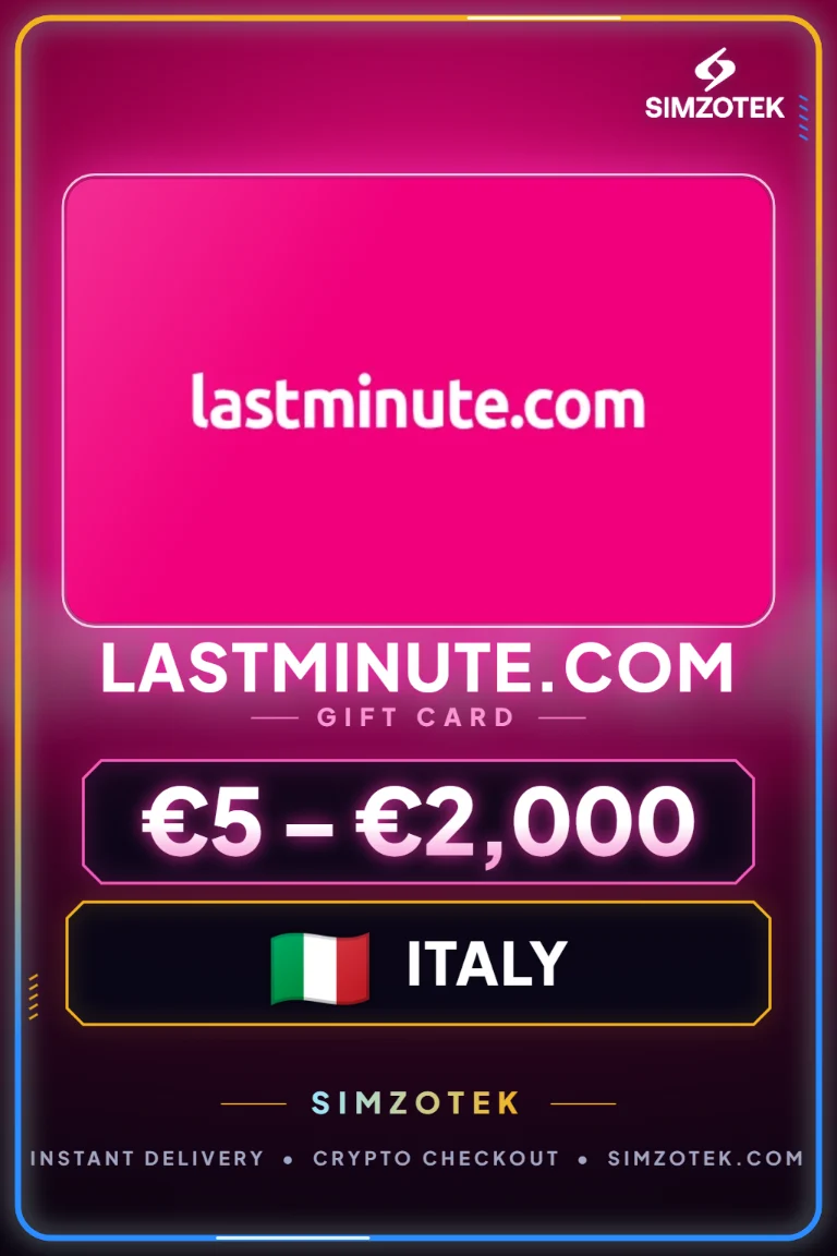 Tarjeta de regalo lastminute.com (Italia)