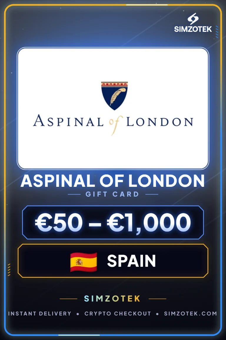 Aspinal of London 기프트카드 (스페인)