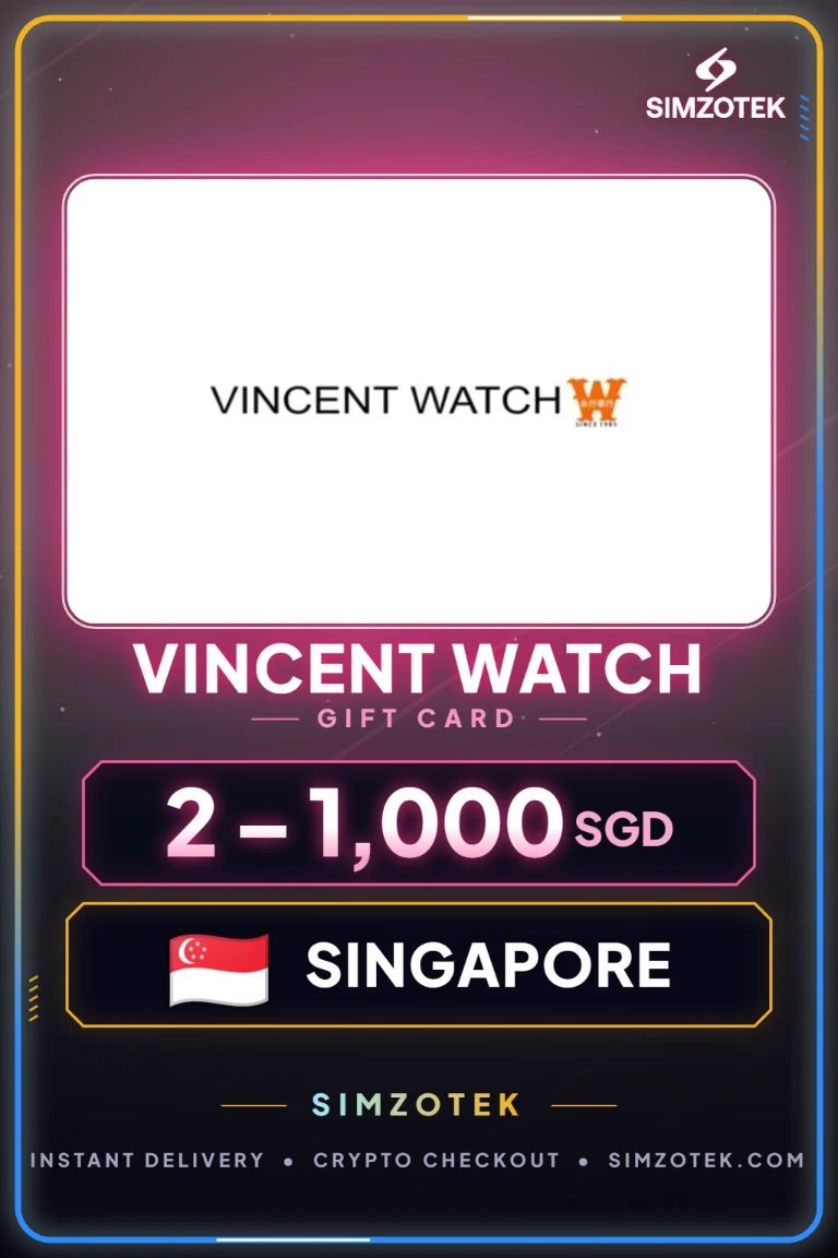 Подарок картичка Vincent Watch (Сингапур)