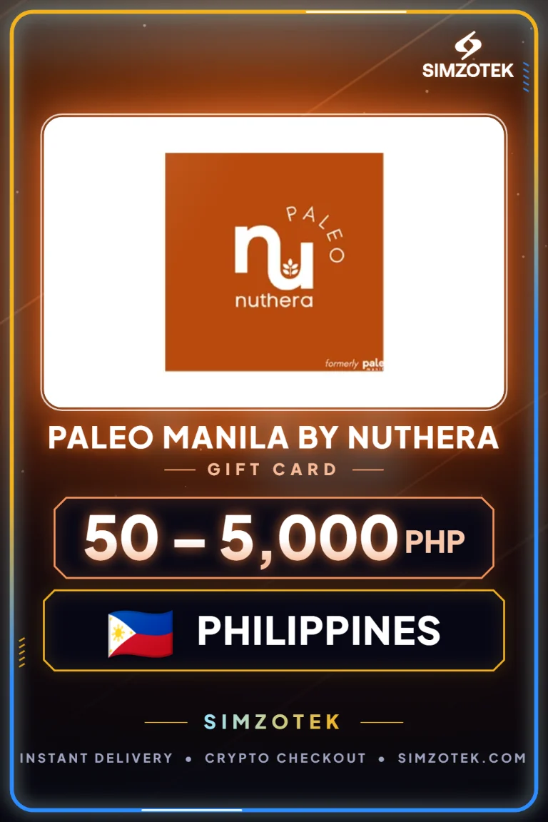 Поклон картица Paleo Manila by Nuthera (Филипини)