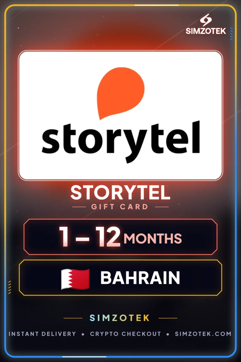 Carta regalo Storytel (Bahrein)