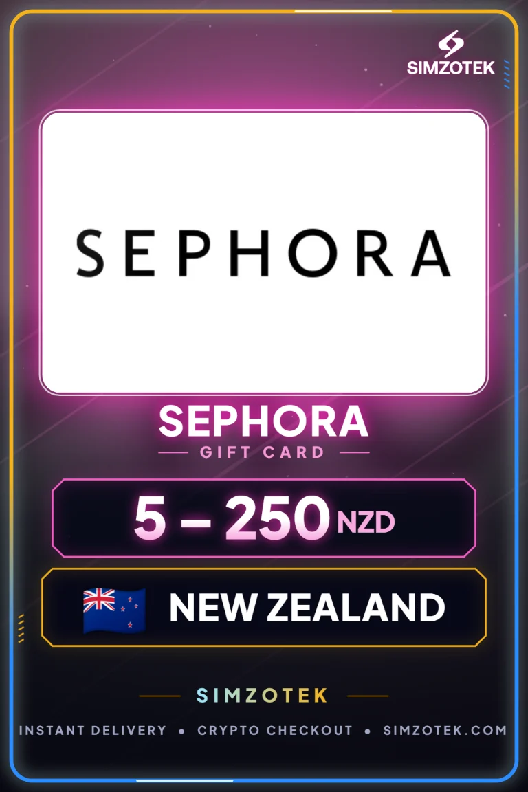 Sephora 기프트카드 (뉴질랜드)