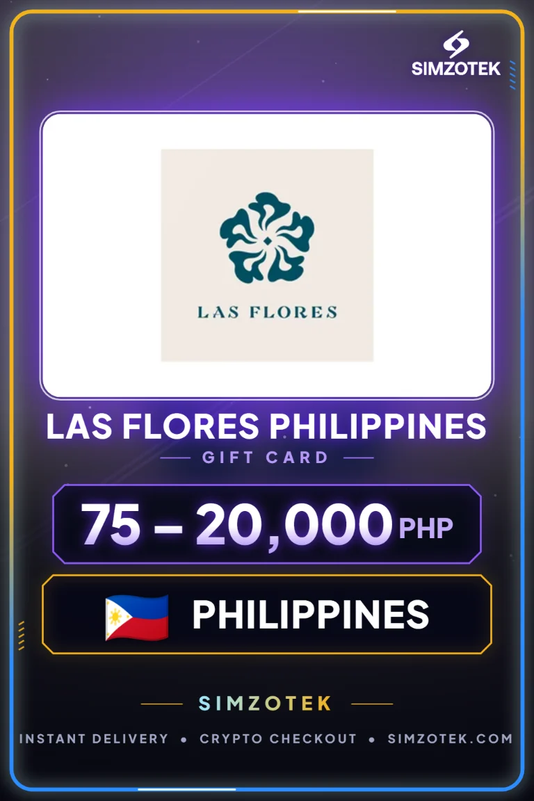 Las Flores Philippines Gift Card (Philippines)