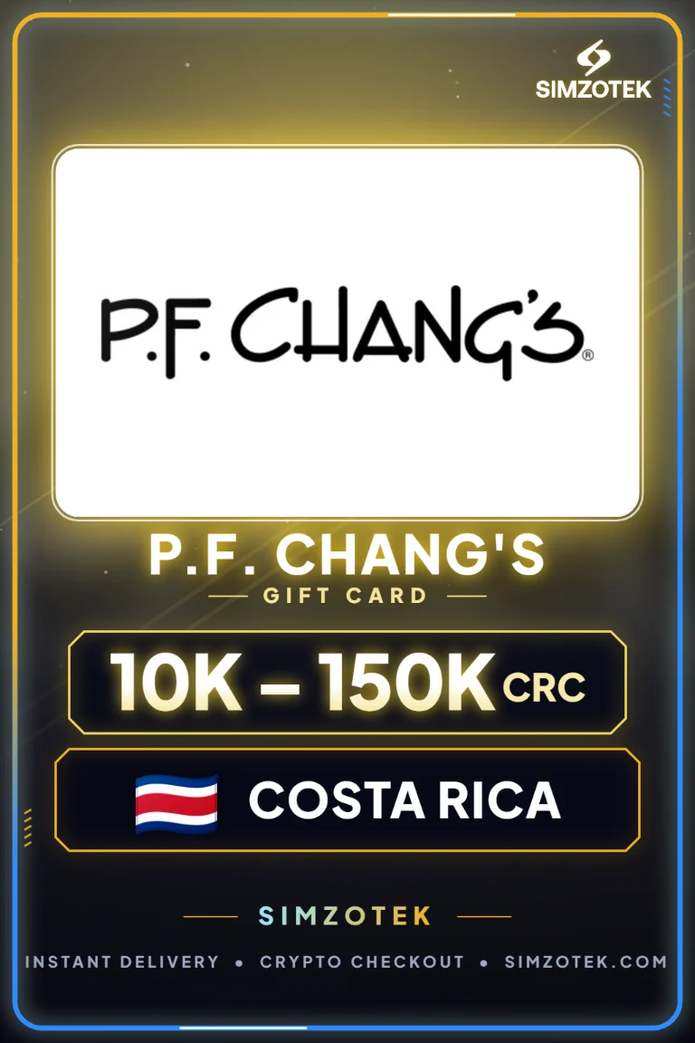 P.F. Chang's Geschenkkarte (Costa Rica)